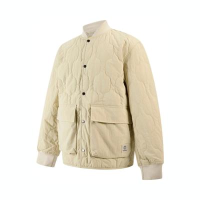 Водоотталкивающая стеганая спортивная однобортная удобная хлопковая куртка для мужчин, куртки, коричневая A693F-EFL