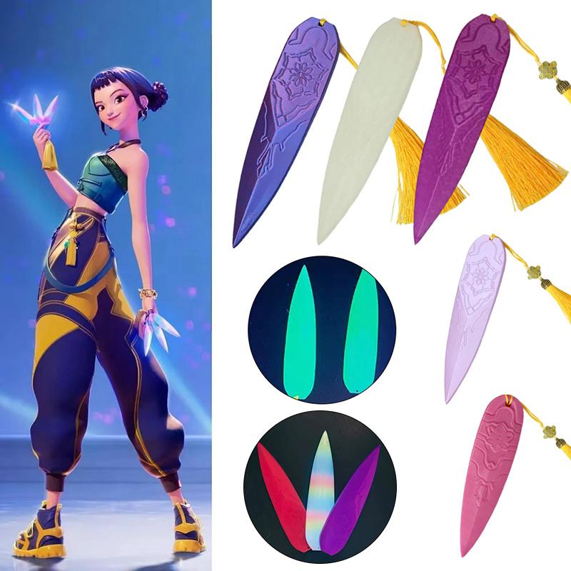 Аксессуары для косплея, Оружие-дротики, K-pop фигурки охотников на демонов, Товары для комик-конвенций, Аксессуары для костюма Зои