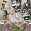 Cute Pet Harness And Leash Set Adjustable Escape‑Proof Kitten Harness Walking Lead For Cats & Dogs Outdoor Supplies