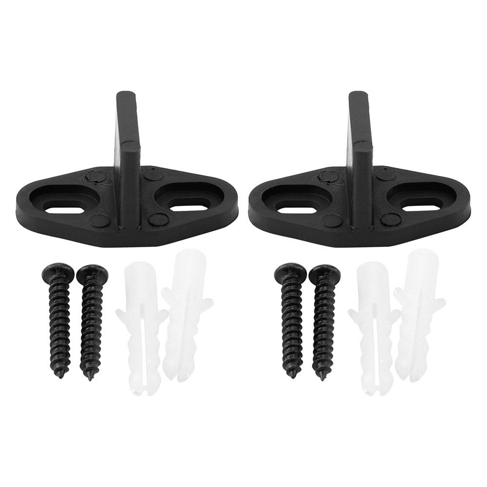 2pcs Anti Derailment Sliding Door Floor Guide Easy Install Door Bottom Guide  Barn Door