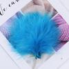 8-12Cm Colord Turkey Feathers  Natural Marabou Fly Tying Marabou Plumes For Craft Jewelry Making Decor