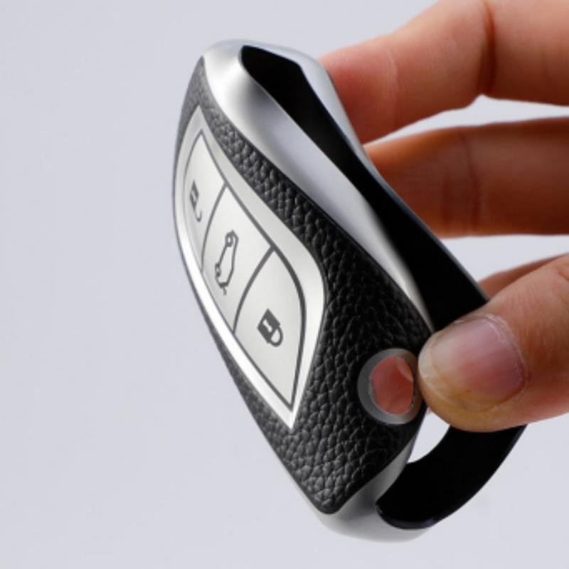 Новый мягкий чехол для ключей из ТПУ, полное покрытие для Toyota Highlander RAV4 Izoa CHR Levin Camry Corolla reiz, защитный чехол с 3 кнопками