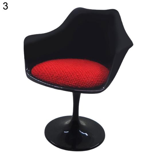 Полезная имитация нежной текстуры кукольного кресла аксессуары мини-круглые для внутреннего использования