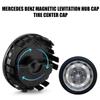 AABGT1 New 75mm Floating Wheel Center Caps Wheel Rims Center Hub Caps Mercedes Benz G S R C E B A Class GLA GLK c180 E300 s200 W206