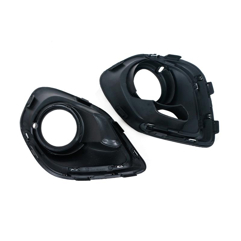 2 шт. для Mitsubishi ASX/Outlander Sport 2013 2014 2015 автомобиля, передний бампер, противотуманная фара, крышка, рамка, накладка, крышка капота, ободок