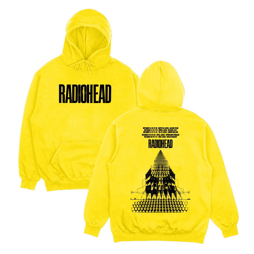 Толстовки Radiohead, Радио Radiohead, Возвращение в Дорогу, Европейский Тур, Свитшоты, Хип-Хоп, Оверсайз, Уличная Одежда, Одежда Унисекс