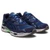 Asics Мужские ретро-кроссовки для образа жизни GEL-NYC Темно-синий/Неоновый 1201A789-400