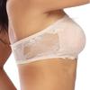 Сексуальное Полое Кружевное Белье Модный Женский Бюстгальтер Сплошной Цвет Без Бретелек Невидимый Антибликовый Бюстгальтер