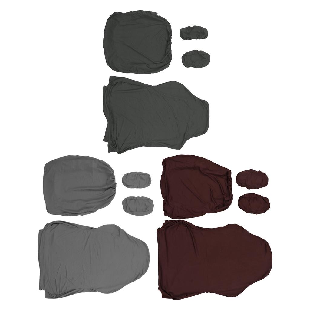 Чехол для игрового кресла, чистый цвет, дышащий полиэстер, высокопрочный чехол для офисного кресла с подлокотником