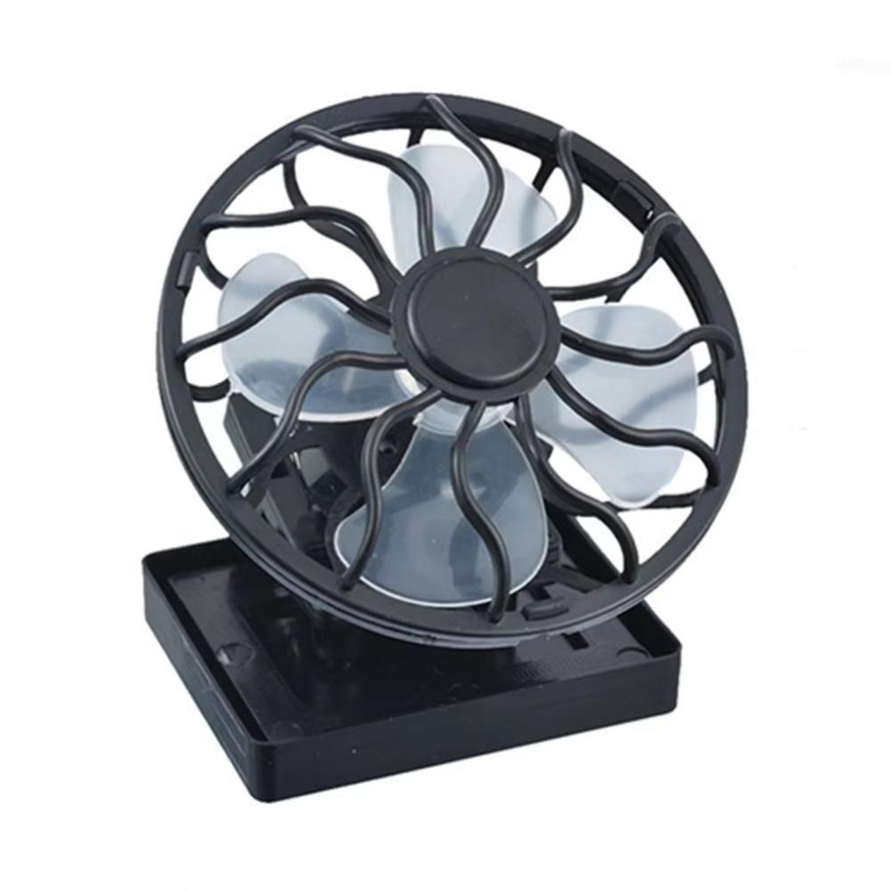 Handsfree Mini Solar Fan Solar Energy Panel Outdoor Solar Fan Lightweight Small Air Cooler  Summer