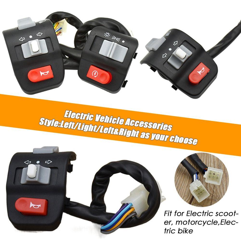 Accessories LED Light Switch Horn Switch Motorcycle Parts Headlight Handle Switch Flash Switch
