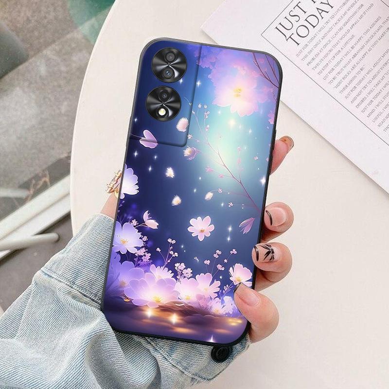For TCL 40 NxtPaper 4G Case Black Bumper Back Cover on TCL 40NxtPaper Funda Soft Silicone Phone Case For TCL40NxtPaper 5G Coque