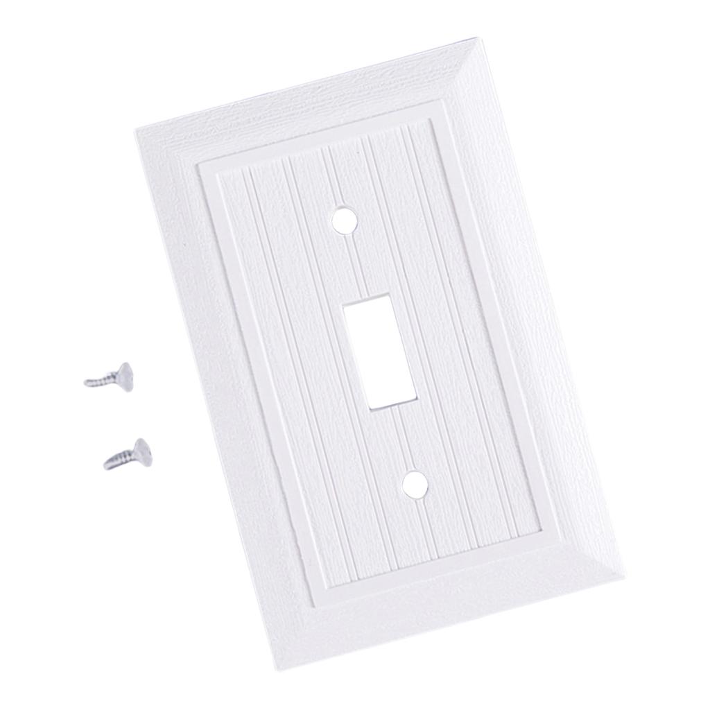 Electric Socket Plug Covers Electrical Receptacle Wall Plate Faceplates Covers Light Switches Socket Cover Enduring