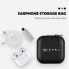 Car Logo EVA Headset Data Cable Holder Headphone Carry Bag For Opel Astra G H J K F Corsa D Zafira B Insignia Mokka Regal