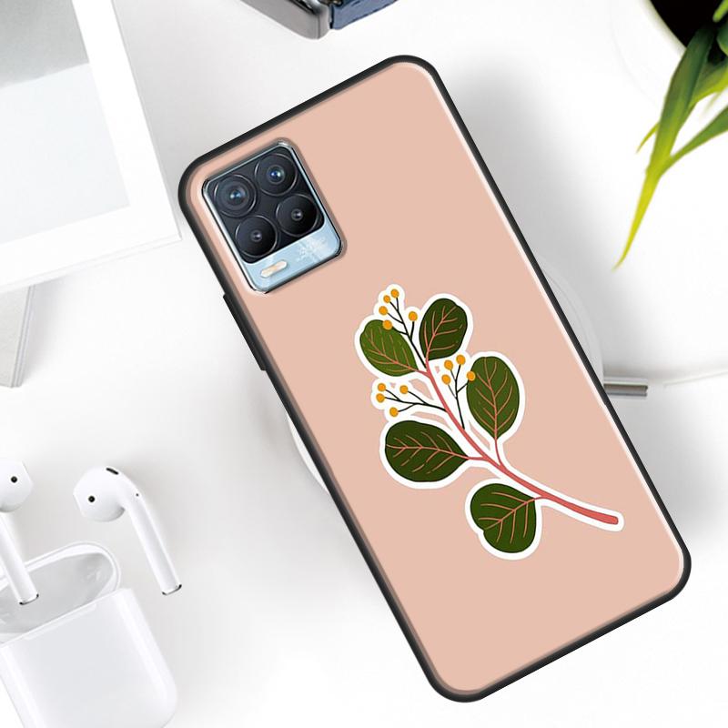 Purple Background Pattern Case For Realme 15 12 11 13 14 Pro Plus C65 C67 C61 C53 C55 C51 C25 C63 C71 C75 GT6 GT7 Pro