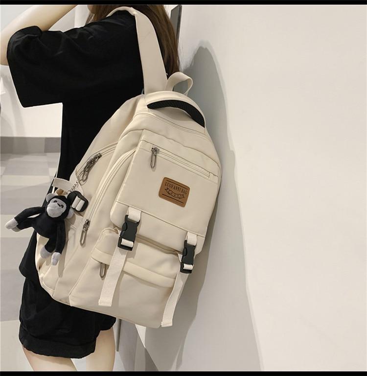 Женские рюкзаки, нейлоновые дорожные рюкзаки большой емкости, школьный рюкзак Sac A Dos для девочек-подростков, Mochilas Para Mujer, сумка для ноутбука