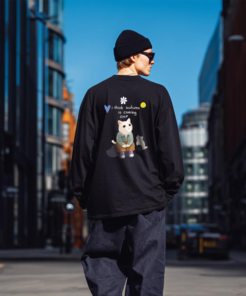 OHP Ohpxharmonia Bautumn Sky Basic Long Sleeve T-Shirt
