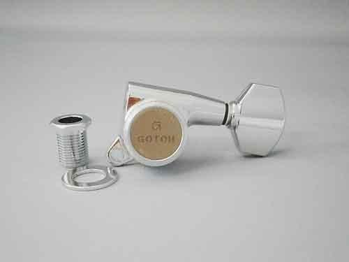 GOTOH фиксирующий гитарный колок SG381MG-T-07/Хром/L6