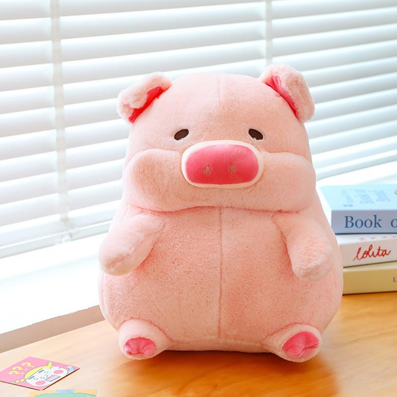Очаровательный плюшевый рюкзак в виде свинки Лулу, милая кукла-мягкая игрушка, сладкая подушка для обнимания, подарок
