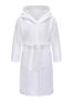 Hooded 100% Cotton Unisex Kids Bathrobe 11-14 Years