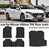 3D Всепогодные напольные коврики и коврик в багажник Nissan Altima на 5 мест со Звездным небом, Текстура карбона – Подходит для модели 2026 года.