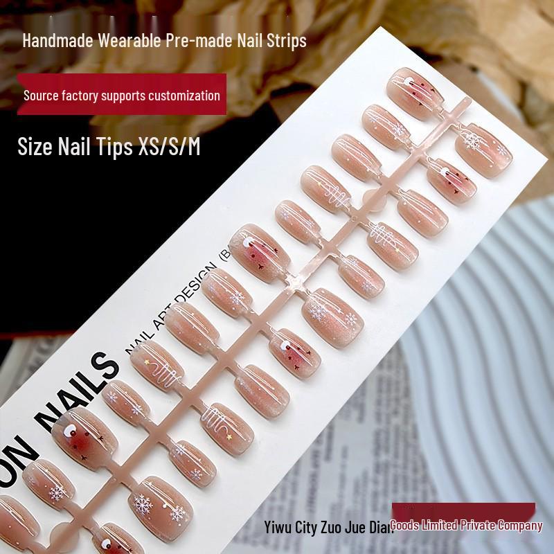 Cat Eye Manicure: 30 Hand-Painted Luxury Nail Strips