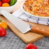 Лопатка для торта с деревянной ручкой, треугольная лопатка из нержавеющей стали, прочная, удобная ручка, лопатка для сыра, пиццы для дома