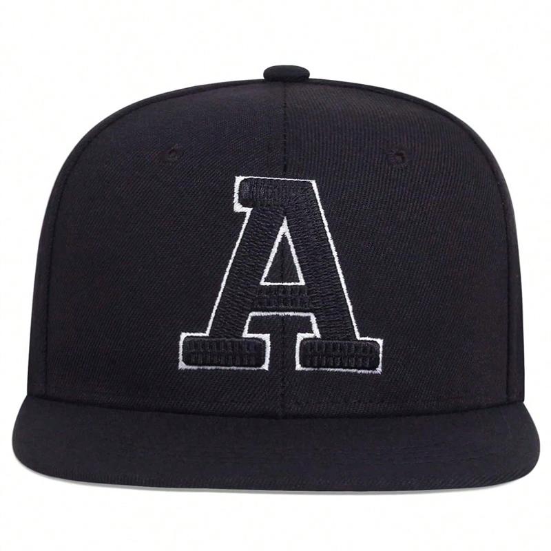 Fashion Men Hip Hop Cap Letter A Embroidery Baseball Caps Cotton Snapback Hat Adult Adjustment Outdoor Casual Sun Hats Bone