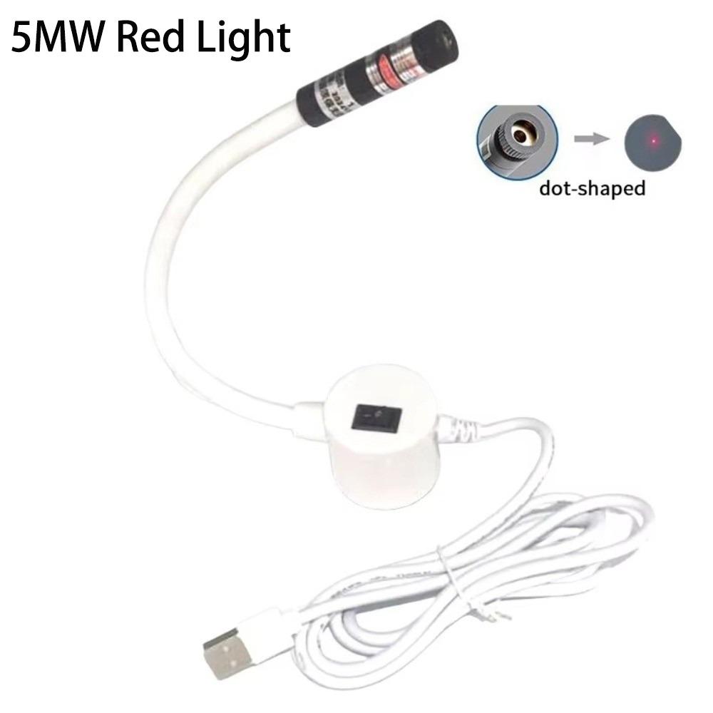 Portable Magnetic Positioning Quilting Light for Sewing Multifunctional Single/cross-line Positioning Lights Work Light USB
