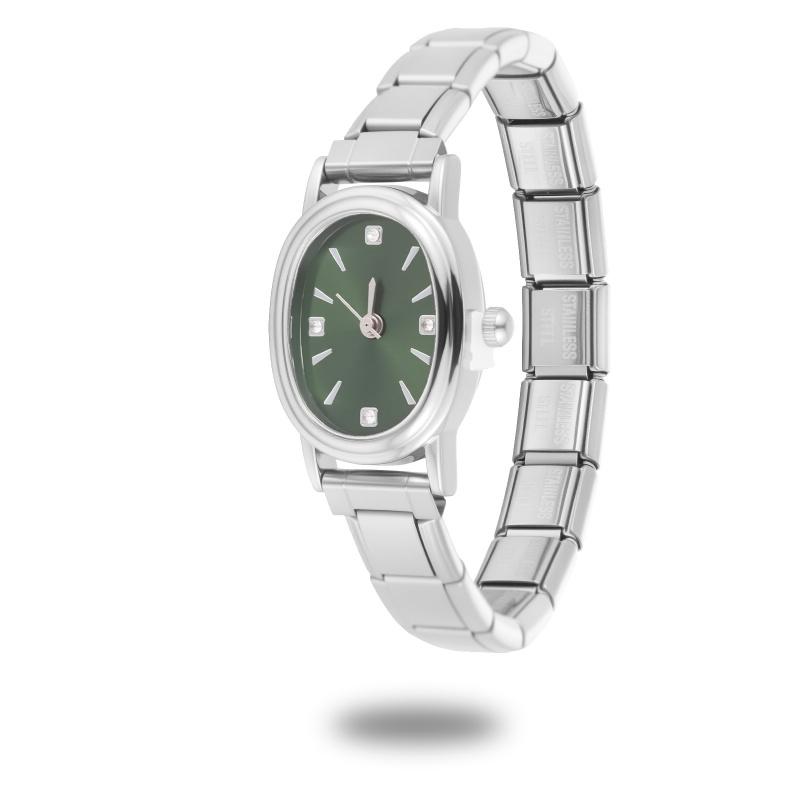 Vintage Luxury High Quality Women's Men's Stainless Steel Windmill Shaped Watch Bracelet For Friend Birthday DIY Jewelry Gifts