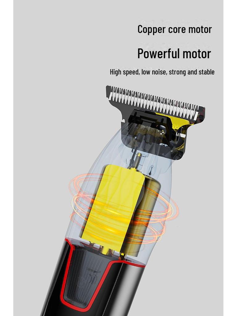 Cross-Border Professional LCD электрические машинки для стрижки волос и ножницы для карвинга