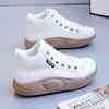 Women's Shoes Ins Casual Shoes High Top White Shoes Women's Boots Student Platform Shoes Women's Sports Shoes