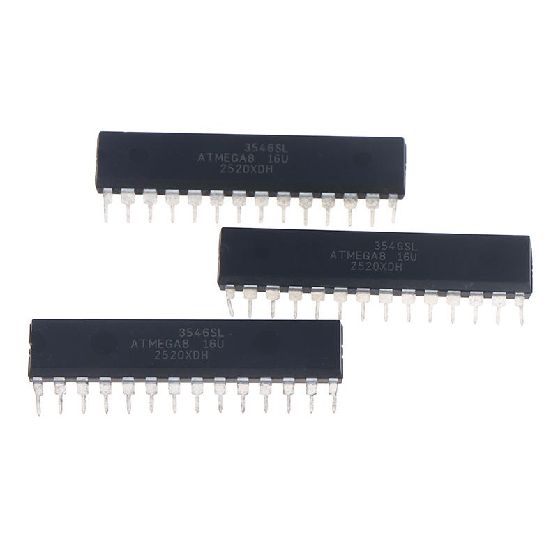 1/3 шт. Atmega8-16Pu Dip-28 AVR/8-битный микроконтроллер IC 16 МГц для аксессуаров плат разработки