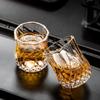 50ml Whiskey Glass Cup Scotch Whisky Bourbon Cocktails Vintage Diamond Pattern Cup Bar Party RUM Small Capacity Whiskey Glasses