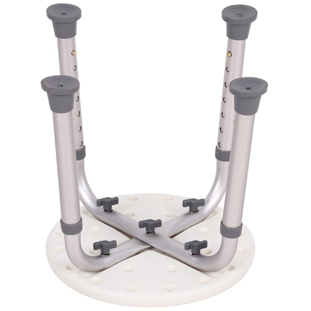 Оригинальное название: Пожилой Стул Для Ванны Из Алюминиевого Сплава Беременная Женщина Табурет Для Ванной Комнаты Нескользящий Табурет Для Душа Белый