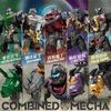 Оригинальный трансформируемый гигантский зверь-король мех из сплава 5-в-1 Робот Образовательная игрушка