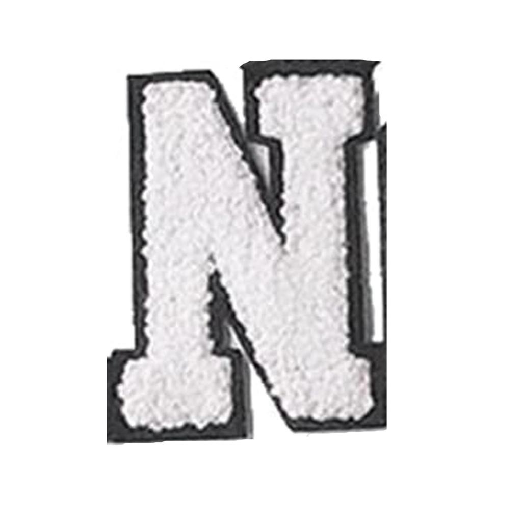 Английские буквы алфавита полотенце вышитые нашивки для детской одежды сумки джинсы пришить аксессуары DIY имя патч аппликация