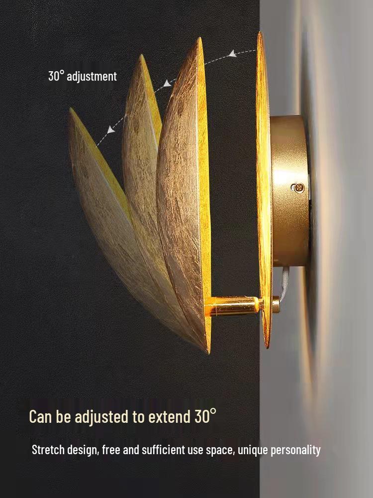 Скандинавский Роскошный Настенный Светильник Луна - Итальянский Дизайнерский Eclipse для Спальни и Лестницы