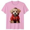 Puppy Dog Hoodie Animals Dogs Unisexs TShirt Unisexs Tee Graphic Unisex Top a
