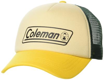 COLEMAN Сетчатая кепка 181-030A бежевая x желтая