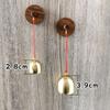 Wooden Shopkeepers Bell Door Opening Wind Chime Elegant Door Bell  for Business Garden