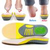 Premium Orthotic Gel Insoles Orthopedic Flat Foot Health Sole Pad for Shoes Insert Arch Support Pad