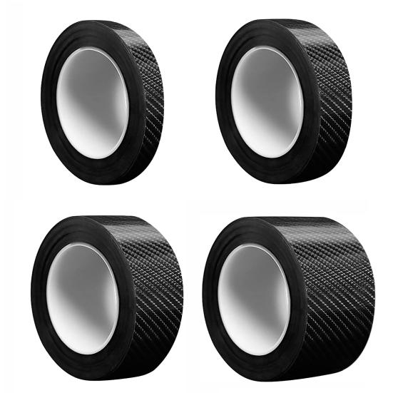 Универсальная автомобильная 5D наклейка из углеродного волокна, центральная контрольная дверная пленка, приветственная педаль, антиступенчатая защита, модификация, пленка для кузова