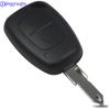 Jingyuqin 5pieces/lot 2 Button Remote Car Key Cover Stying FOB Shell Case For Opel Vivaro Movano For Renault Traffic Kangoo