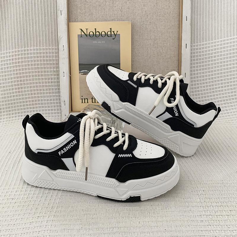 2024 Белые женские кроссовки на платформе, кроссовки Kawaii Vintage Vulcanize Casual Korean Fashion Harajuku Tennis Female Flats