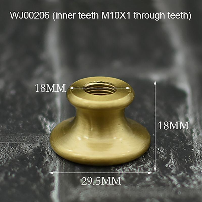 Корпус настольной лампы для спальни своими руками, все латунные декоративные детали, I-образный рог, цилиндрическая лампа, аксессуары, сборка, обслуживание