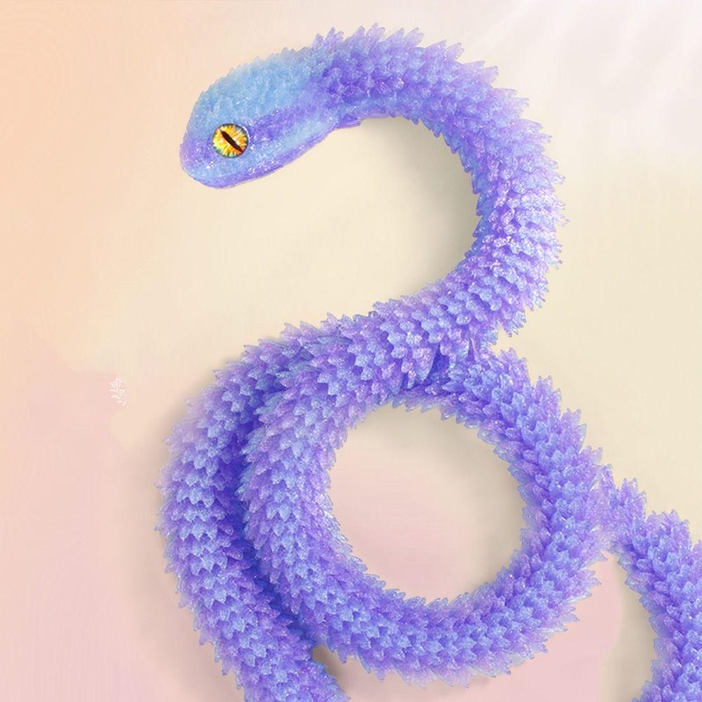 30/45/60cm Simulated Snake Ornament Multicolor Simulation Snake Model Car Decoration