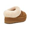 UGG Таззлита Тапочки Каштановые Женские Кроссовки 1146390-CHE