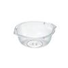 Tiger Crown Clear Polycarbonate Bowls, 170 X 73mm, PC.100 Balls, 100g, Lightweight, with Spout, 1323