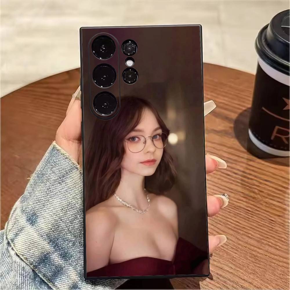 Чехол для телефона Pippa E-Emma M-Myers-S для Samsung S25, S24, S21, S22, S23, S20, Ultra, S26, Plus, Fe, Note, 5G Черный чехол